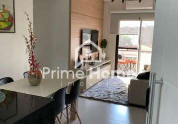 Apartamento com 3 quartos à venda na rua orlando marrone, 11, jardim alto da boa vista, valinhos, 70 m2 por r$ 530.000