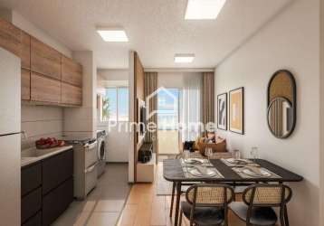 Apartamento com 2 quartos à venda no fazenda são quirino, campinas , 43 m2 por r$ 264.000