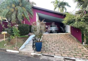 Casa em condomínio fechado com 4 quartos à venda na rua josé de salles pupo, 81, colina dos coqueiros, valinhos, 420 m2 por r$ 1.800.000