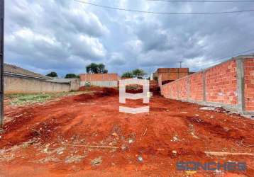 Terreno à venda, 200 m² por r$ 55.000,00 - loteamento sanches dos santos - apucarana/pr