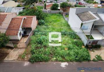 Terreno à venda, 360 m² por r$ 100.000,00 - jardim iguatemi - apucarana/pr