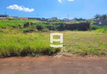 Terreno à venda, 360 m² por r$ 110.000,00 - residêncial joaquim vicente de castro - apucarana/pr