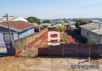 Terreno à venda, 450 m² por r$ 295.000,00 - jardim apucarana - apucarana/pr