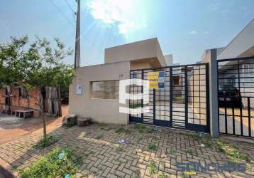 Casa com 3 dormitórios à venda, 70 m² por r$ 210.000,00 - jardim marissol - apucarana/pr