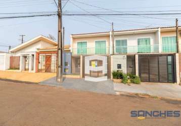 Casa com 2 dormitórios à venda, 70 m² por r$ 210.000,00 - parque da raposa - apucarana/pr