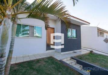 Casa com 3 dormitórios à venda, 130 m² por r$ 460.000,00 - jardim das flores i - apucarana/pr