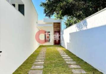 Casa com 2 dormitórios à venda, 72 m² - vila do peró - cabo frio/rj