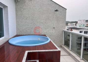 Cobertura duplex a venda com 2 suítes, 2 vagas - algodoal - cabo frio