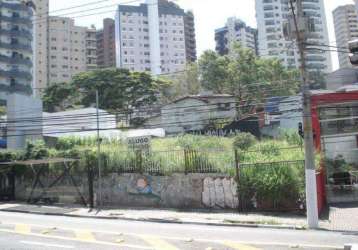 Terreno à venda na rua doutor fonseca brasil, 100, vila andrade, são paulo, 990 m2 por r$ 11.000.000