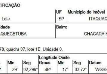 Oportunidade única em itaquaquecetuba - sp | tipo: terreno | negociação: venda online  | situação: imóvel