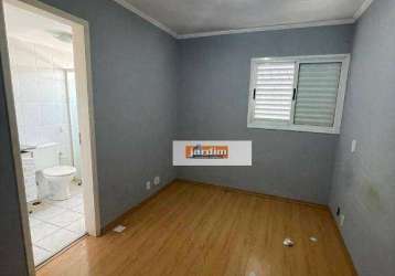 Apartamento com 1 dormitório à venda, 41 m² por r$ 278.000,00 - casa branca - santo andré/sp