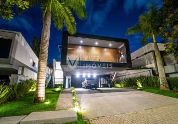 Casa com 3 dormitórios à venda, 415 m² por r$ 3.890.000,00 - condomínio alphaville nova esplanada 2 - votorantim/sp