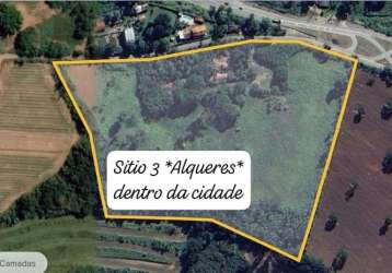 Sítio à venda, 72600 m² por r$ 6.000.000,00 - aparecida - araçoiaba da serra/sp