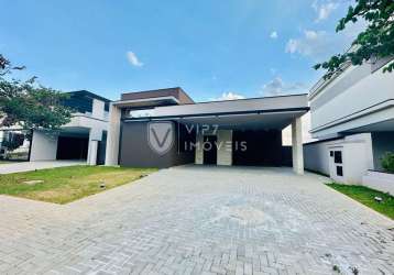 Casa com 3 dormitórios à venda, 249 m² por r$ 2.499.000 - alphaville nova esplanada 3 - votorantim/sp