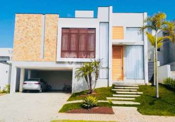 Casa com 3 dormitórios à venda, 317 m² por r$ 2.490.000 - alphaville nova esplanada 4 - votorantim/sp