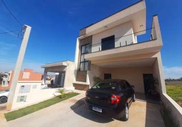 Casa com 3 dormitórios à venda, 148 m² por r$ 980.000,00 - condomínio villagio wanel - sorocaba/sp