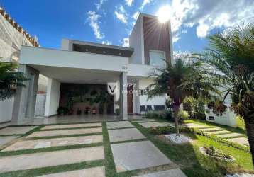 Casa com 3 dormitórios à venda, 318 m² por r$ 2.190.000,00 - alphaville nova esplanada 1 - votorantim/sp