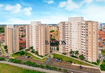 Apartamento à venda, 2 dorm, 53,4m² torres do jardim iii nova américa, - piracicaba sp