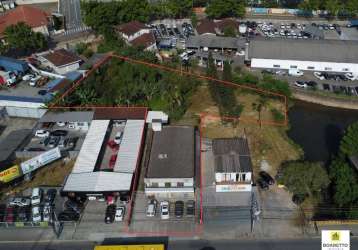 Terreno comercial à venda na rua doutor joão colin, 3036, saguaçu, joinville por r$ 6.000.000