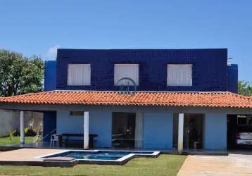 Vendo casa mobiliada ,5 suítes ,varandas, próximo ao  mar - jauá, litoral norte, bahia