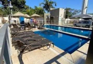 Apartamento 2 quartos - condominio com piscina e salão de festa