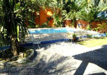 Ubatuba, perequê - mirim - linda casa com piscina, com terreno de 1.000m2.