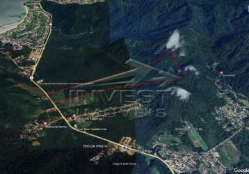 Ubatuba, praia da maranduba - área com 690.000m2 com e com 200m de frente para a rodovia br 101