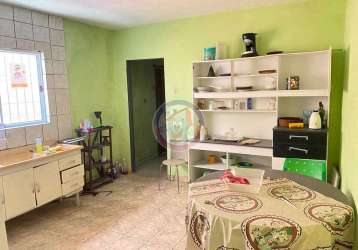 Casa com 1 quarto à venda na avenida são paulo, 2.381, jussara, mongaguá, 80 m2 por r$ 160.000