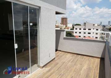 Cobertura duplex 3 suítes 100m² b. santa mônica c/ terraço