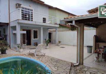 Casa com 3 dormitórios à venda, 120 m² por r$ 650.000,00 - ouro verde - rio das ostras/rj