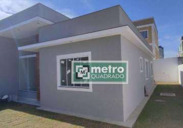 Casa com 3 dormitórios à venda, 72 m² por r$ 380.000,00 - enseada das gaivotas - rio das ostras/rj