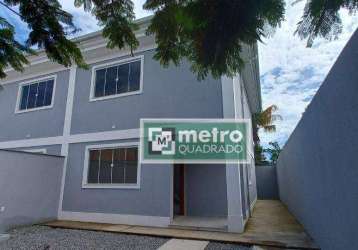 Casa com 3 dormitórios à venda, 110 m² por r$ 550.000,00 - jardim mariléa - rio das ostras/rj