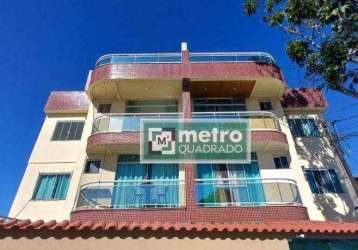 Apartamento com 2 dormitórios à venda, 73 m² por r$ 320.000,00 - atlântica - rio das ostras/rj