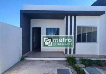 Casa linear com 2 dormitórios à venda, 65 m² por r$ 240.000 - maria turri - rio das ostras/rj