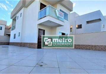 Casa com 3 dormitórios à venda, 120 m² por r$ 390.000,00 - enseada das gaivotas - rio das ostras/rj