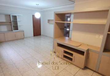 Apartamento com 3 quartos à venda no tibery, uberlândia , 115 m2 por r$ 450.000