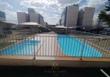 Apartamento com 2 quartos à venda no shopping park, uberlândia , 53 m2 por r$ 165.000