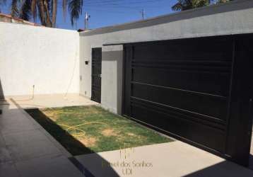 Casa com 3 quartos à venda na cidade jardim, uberlândia , 140 m2 por r$ 750.000