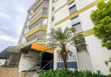 Apartamento semimobiliado 3 dormitórios no jardim blumenau!