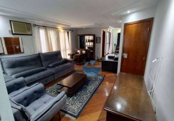 Apartamento com 4 dormitórios, 196 m² - venda por r$ 1.200.000,00 ou aluguel por r$ 7.000,02/mês - boqueirão - santos/sp