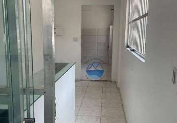 Sala para alugar, 43 m² por r$ 1.800,02/mês - vila valença - são vicente/sp