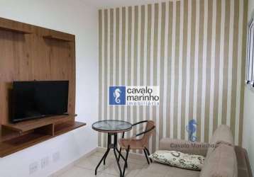 Apartamento com 1 dormitório à venda, 33 m² por r$ 130.000,00 - vila monte alegre - ribeirão preto/sp