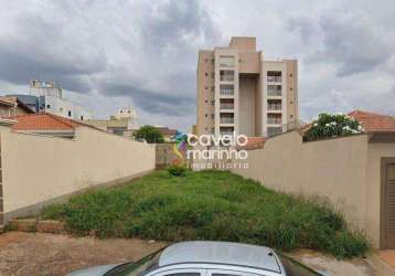 Terreno, 270 m² - venda por r$ 340.000,00 ou aluguel por r$ 1.952,00 - jardim califórnia - ribeirão preto/sp