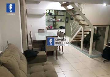 Apartamento duplex com 1 dormitório à venda, 66 m² por r$ 298.000,00 - nova aliança - ribeirão preto/sp