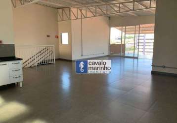 Sala para alugar, 130 m² por r$ 3.775,99/mês - jardim macedo - ribeirão preto/sp