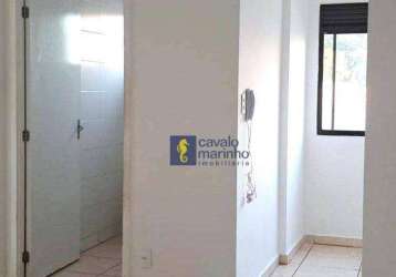 Apartamento com 2 dormitórios à venda, 42 m² por r$ 168.000,00 - bonfim paulista - jardim santa cecília - ribeirão preto/sp