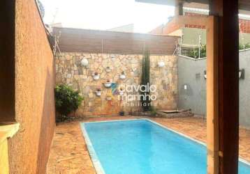 Casa com 3 dormitórios à venda, 160 m² por r$ 480.000,00 - vila monte alegre - ribeirão preto/sp