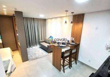 Flat com 1 dormitório para alugar, 35 m² por r$ 2.719,00/mês - jardim botânico - ribeirão preto/sp