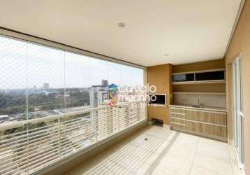 Apartamento com 3 dormitórios para alugar, 124 m² por r$ 5.614,13/mês - santa cruz do josé jacques - ribeirão preto/sp