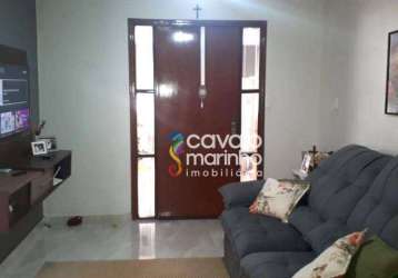 Casa com 3 dormitórios à venda, 184 m² por r$ 390.000 - parque das andorinhas - ribeirão preto/sp